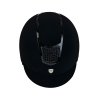 Kask Eclipse Plain Velvet - EQUESTRO - black/black